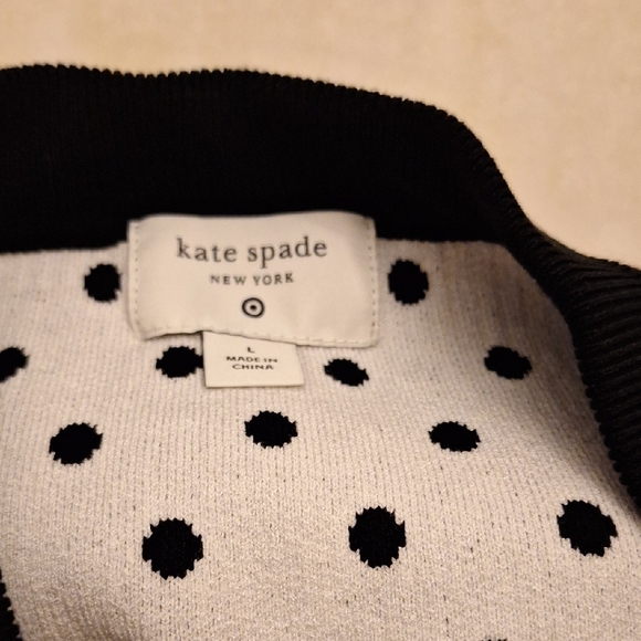 Kate Spade Poka Dot Midi Skirt - Picture 6 of 7